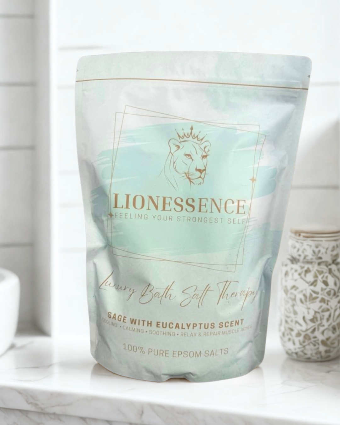 Sage &  Eucalyptus Luxury Bath Salt Therapy